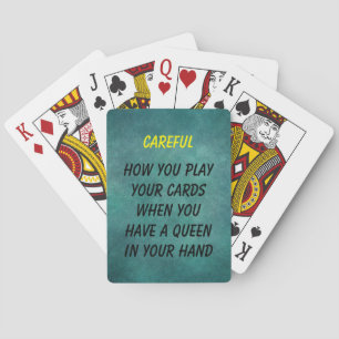Quotes On Playing Cards