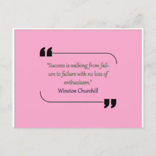 quotes postcard
