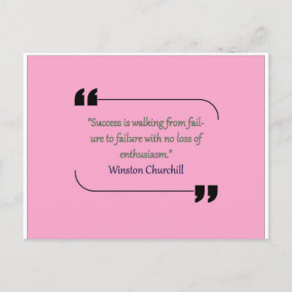 quotes postcard