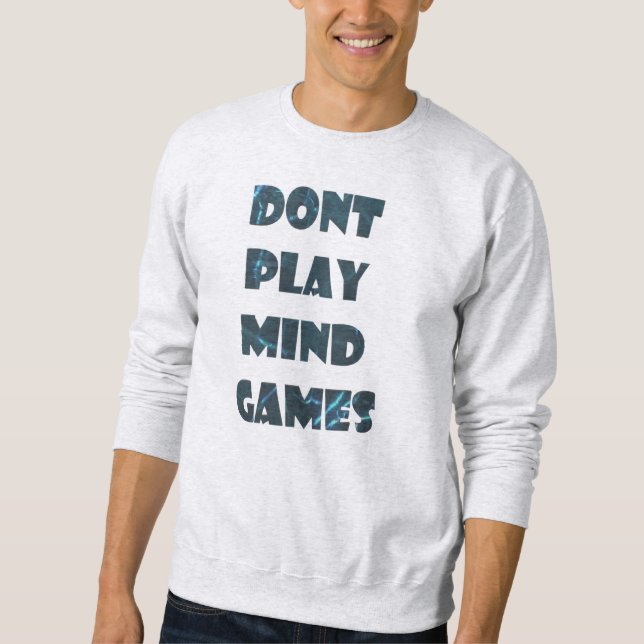 Quotes Text Ocean Style Sweatshirt (Front)