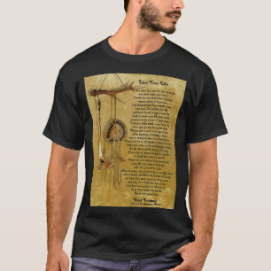 quotLive Your Lifequot by Chief Tecumseh dream cat T-Shirt