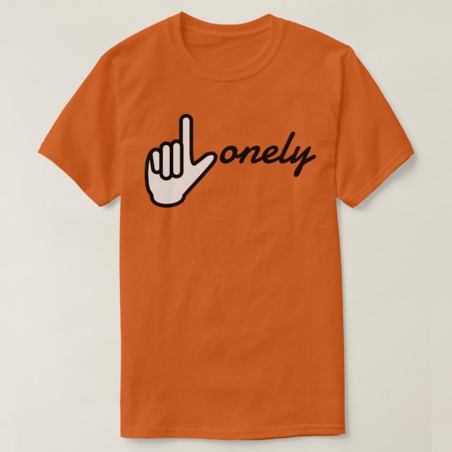 quotLquotonely T-Shirt (Design Front)