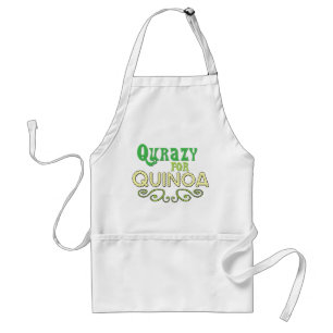Qurazy for Quinoa © - Funny Quinoa Quote Apron