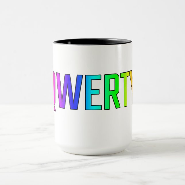 QWERTY MUG (Center)