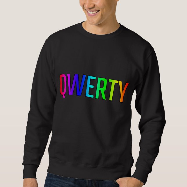 QWERTY SWEATSHIRT (Front)