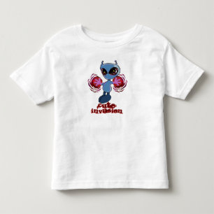 Qwiby: Cute Invasion Toddler T-shirt
