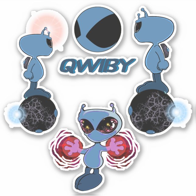 Qwiby Stickers (Front)