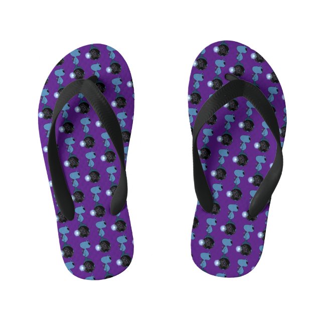 Qwiby's Sphere Rider  Kid's Flip Flops (Footbed)