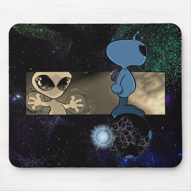 Qwiby's Sphere Rider Mouse Mat (Front)