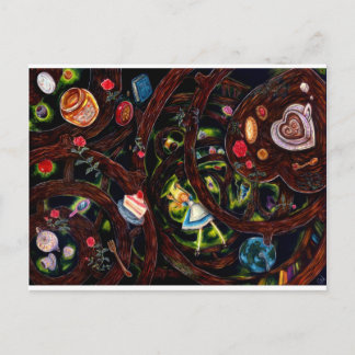 Rabbit hole postcard