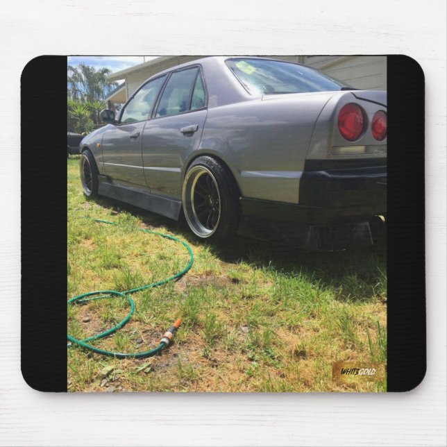 R34 Nissan Skyline Mouse Mat (Front)