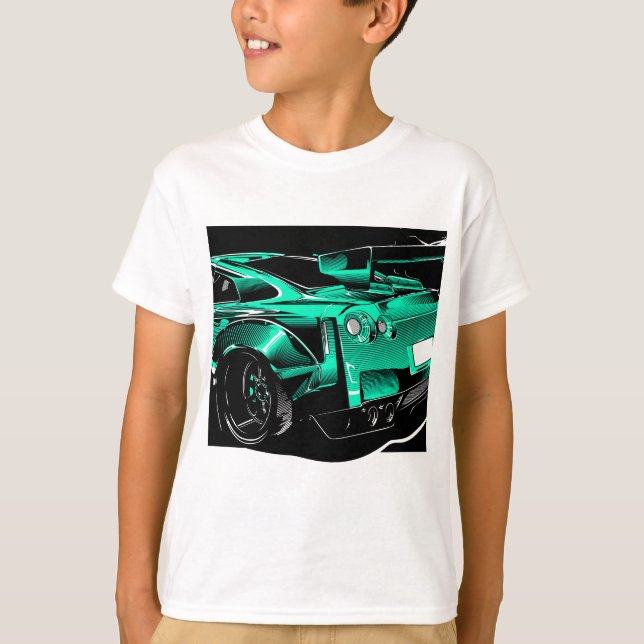 R35 GTR GREEN BEAST T-Shirt (Front)