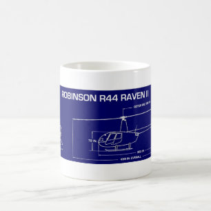 R44 Helicopter Coffee Mug