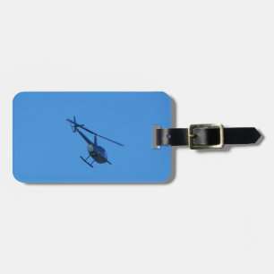R44 Helicopter Luggage Tag
