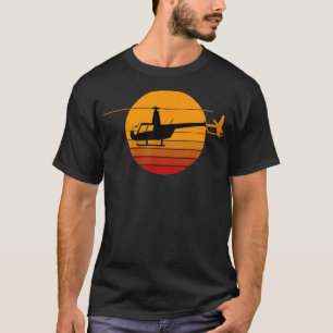 R44 Helicopter Pilot Aviation R44 Helicopter T-Shirt