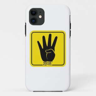 R4BIA, free Egypt, Stop Killing Inocents iPhone 11 Case