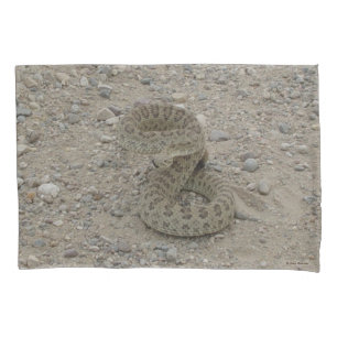 R9 Prairie Rattlesnake Coiled Pillowcase