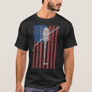 R 22 Flight Training Helicopter Colour Vintage Fla T-Shirt
