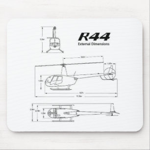 R-44 Robinson Mouse Mat