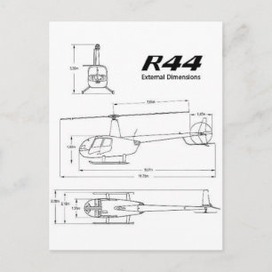 R-44 Robinson Postcard