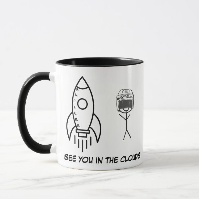 R.A.P.T.U.R.E. Rocket Mug (Left)