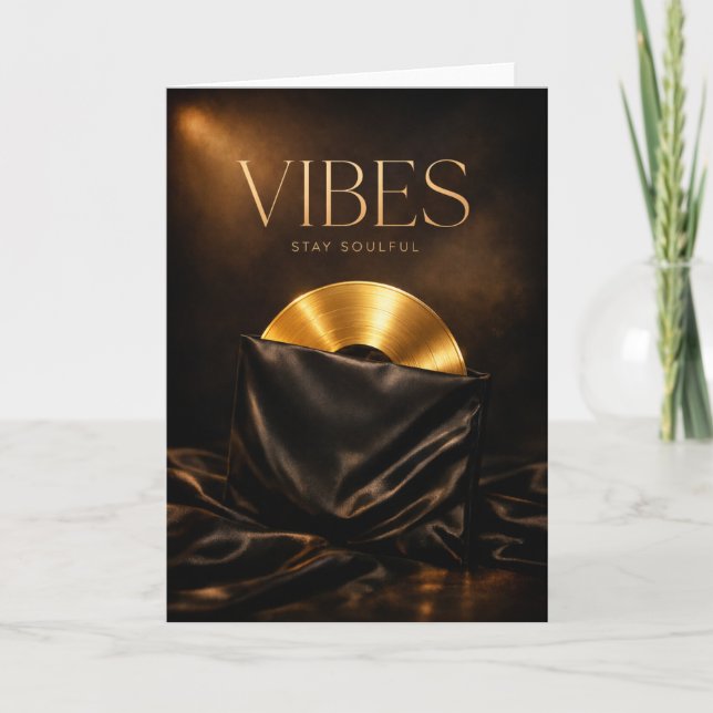 r&b birthday card for men  (Front)