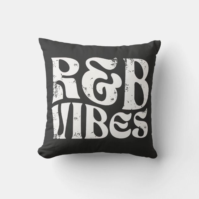 R&B vibes design  Cushion (Front)