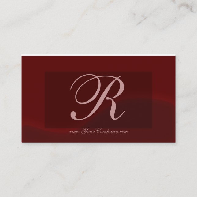 'R' Business Card (Front)