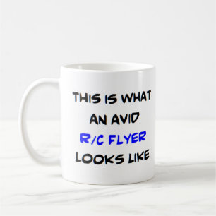 r/c flyer, avid coffee mug