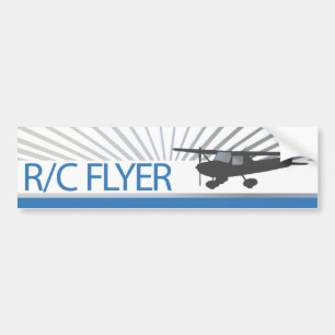 R/C Flyer Bumper Sticker