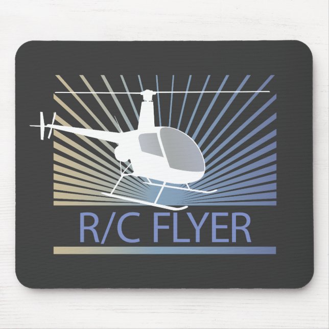 R-C Flyer Copter Mouse Mat (Front)