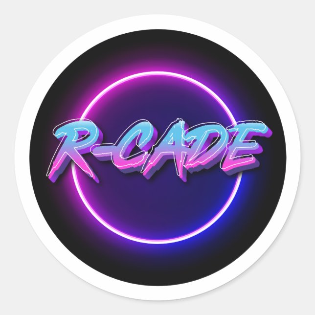 R-Cade logo sticker (Front)