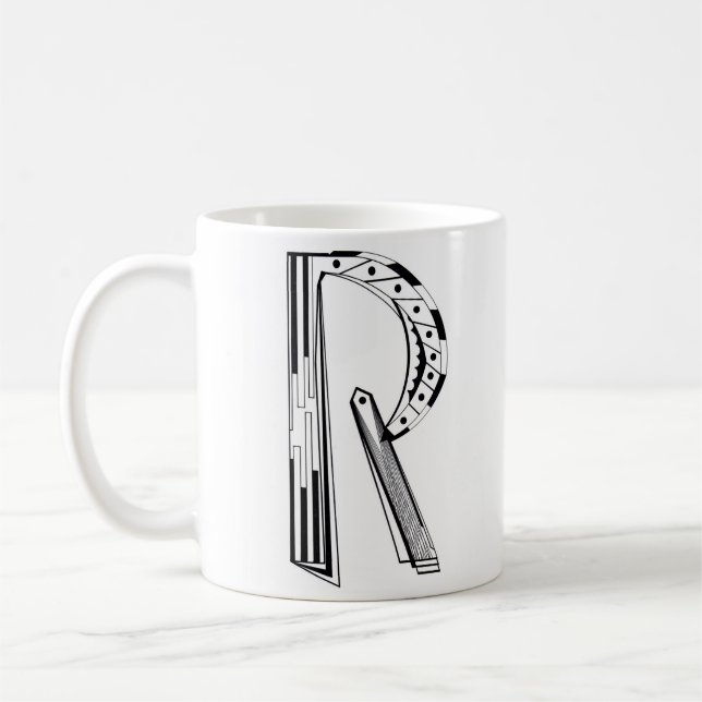 "R" Coffee Mug (Left)