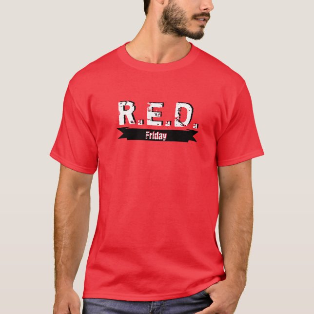 R.E.D. Friday Remember Everyone Deployed T-Shirt (Front)