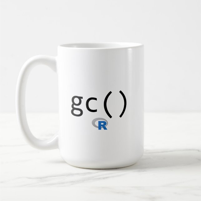 R Garbage Collector Coffee Mug (Left)