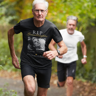 R.I.P Granddaughter Memorial Photo T-Shirt