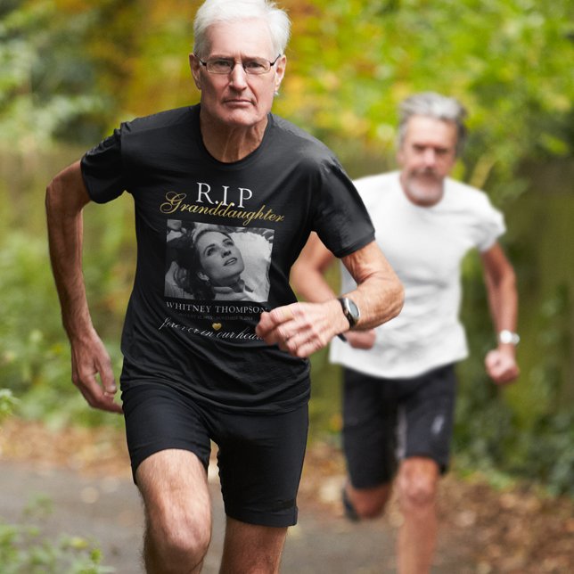 R.I.P Granddaughter Photo Memorial T-Shirt (Creator Uploaded)