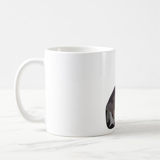 R is for Rabbit Coffee Mug (Left)