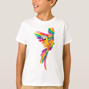 R is for Rainbow Macaw T-Shirt