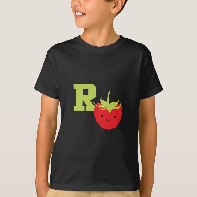 R is for Raspberry T-Shirt (Front)