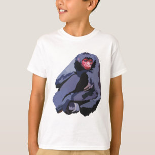 R is for Red Faced Spider Monkey T-Shirt