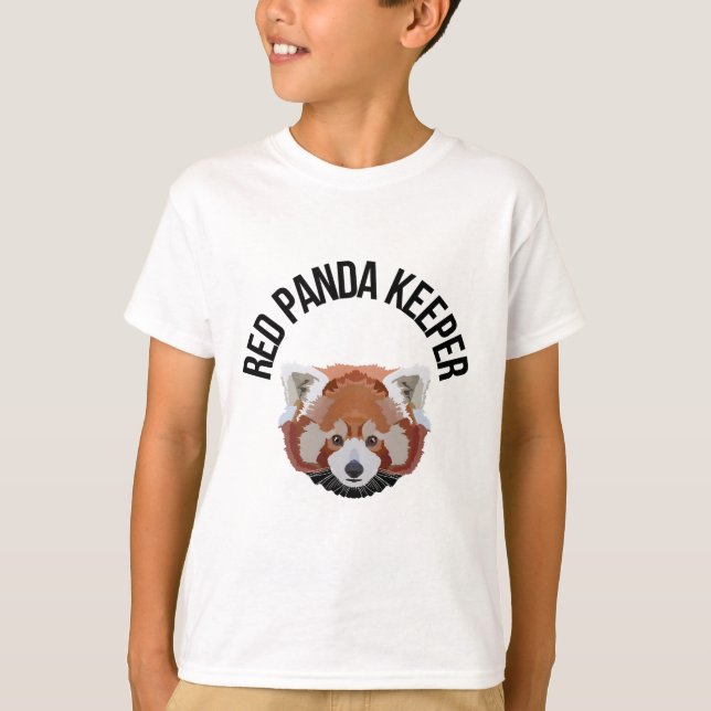 R is for Red Panda Keeper T-Shirt (Front)