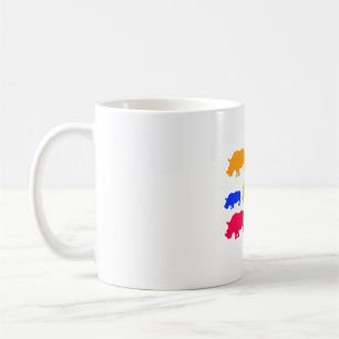 R is for Rhino Coffee Mug