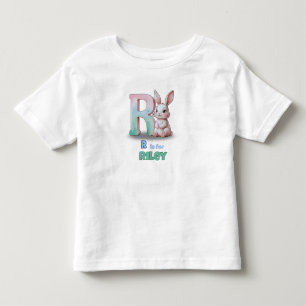 R is for Riley - Custom Toddler Name Tee