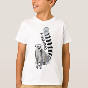 R is for Ring Tailed Lemur T-Shirt