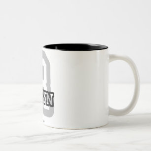R is for Robyn Two-Tone Coffee Mug