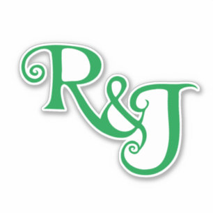 R&J Monogram wedding