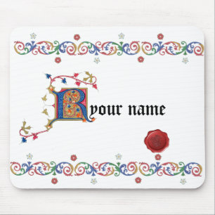 R mediaeval Mousepad