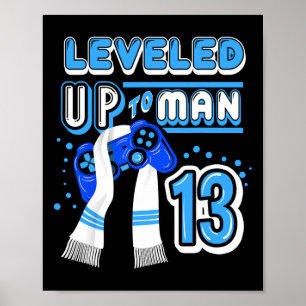 R Mitzvah Leveled Up To Man Gamer Poster