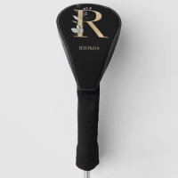 R Monogram Floral Personalised